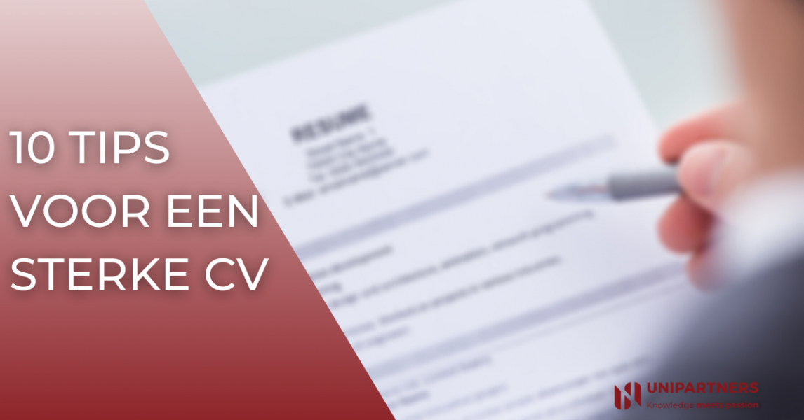 10 tips voor een sterke CV