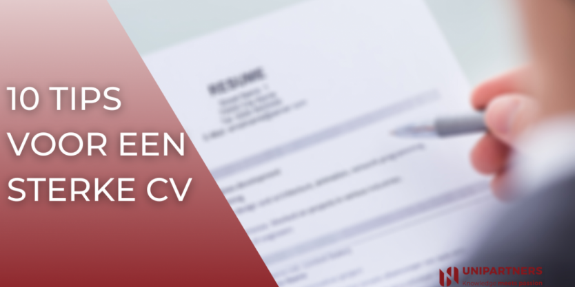 10 tips voor een sterke CV